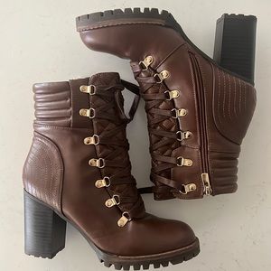 Brown Hiker Bootie, Size 8